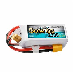 GensAce Soaring Mini LiPo 4S 14.8V-2200-20C 76x33x33mm 180g (XT60) 