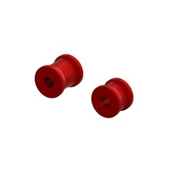 Aluminum Chassis Brace Spacer Set Red