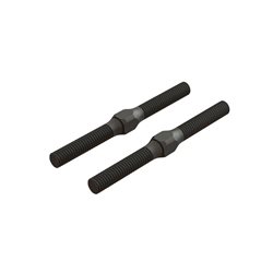 Steel Turnbuckle M4x48mm Black (2)
