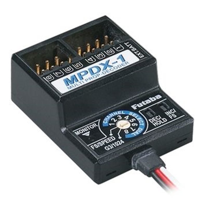 Multi Prop decoder 1-8 kanal extra