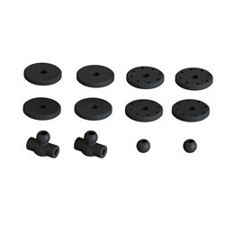 Shock Set Bore:16mm, Length:133mm Oil:1000cSt