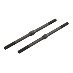 Steel Turnbuckle M4x95mm Black (2)