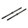 Steel Turnbuckle M4x95mm Black (2)