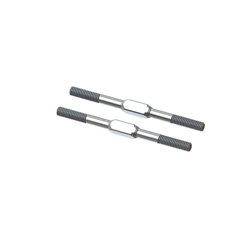 Steel Turnbuckle M4x60mm Silver (2)