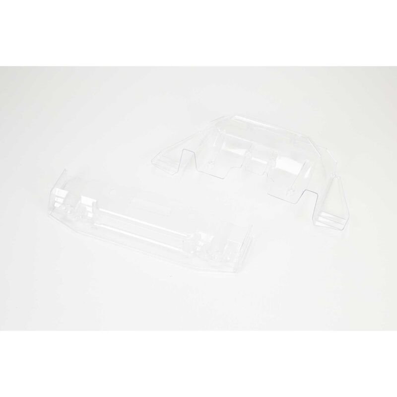 FELONY 6S Trimmed Splitter And Diffuser (Clear)