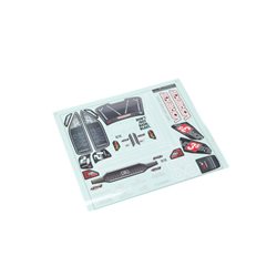 VORTEKS 4X4 Clear Body w/ Decals And Window Masks