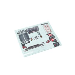 VORTEKS 4X4 Clear Body w/ Decals And Window Masks