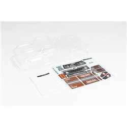 OUTCAST 4X4 4S Clear Body w/Decals and Window Mask