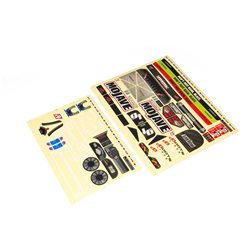 MOJAVE 6S BLX Clear Bodyshell (Inc. Decals)