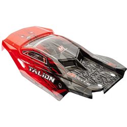 AR406135 Body Red/Black Pntd W/Decal Talion 6S BLX