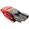 AR406135 Body Red/Black Pntd W/Decal Talion 6S BLX
