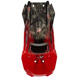 AR406135 Body Red/Black Pntd W/Decal Talion 6S BLX
