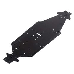 AR320197 Chassis Aluminum LWB Silver/Blue Kraton