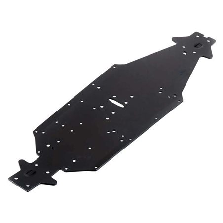 AR320197 Chassis Aluminum LWB Silver/Blue Kraton