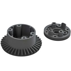 AR310872 Diff Case Set 37T Main Gear 4x4 BLX 4S