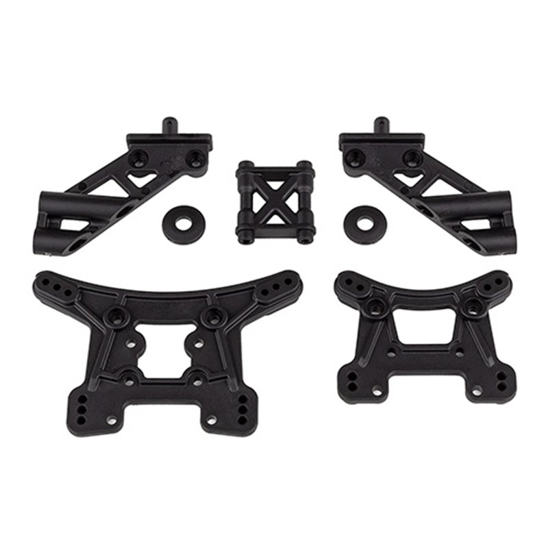 Front and Rear Shock Towers and Wing Mounts Set