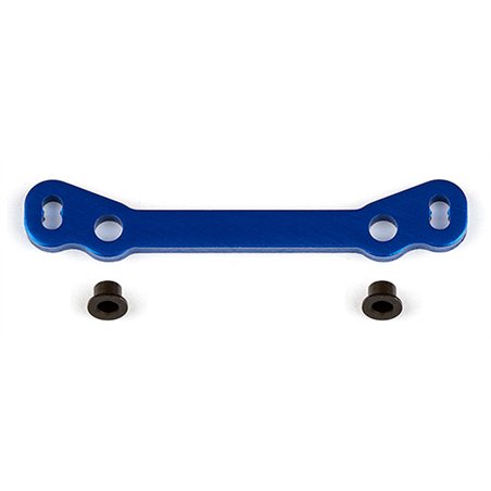 Steering Plate blue aluminum