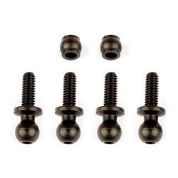 Ballstuds 4.3x12.5 mm long neck