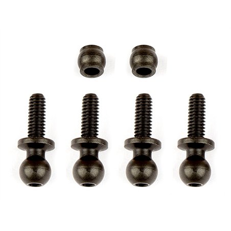 Ballstuds 4.3x12.5 mm long neck