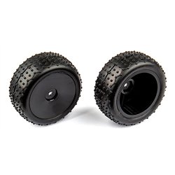 Rear Wide Mini Pin Tires mounted