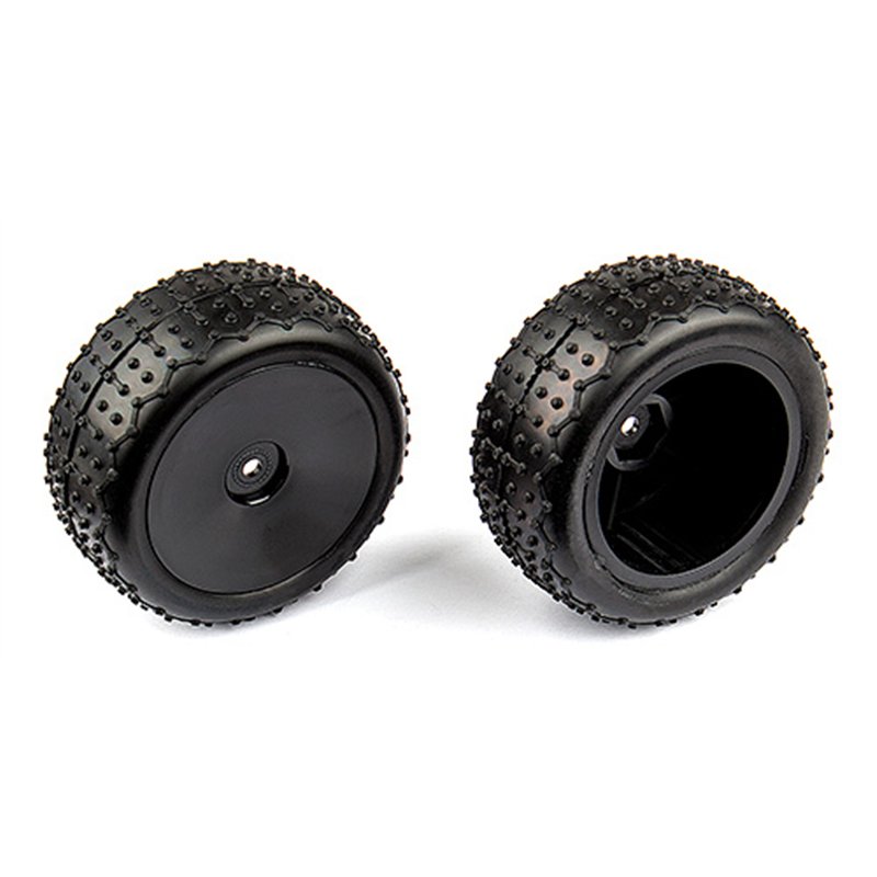 Rear Wide Mini Pin Tiresmounted