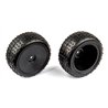 Rear Wide Mini Pin Tires mounted