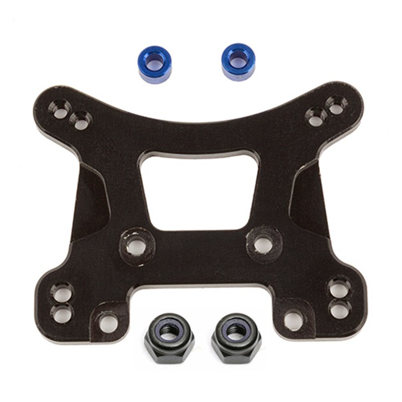 FT 1:14 Front Shock Tower black aluminum