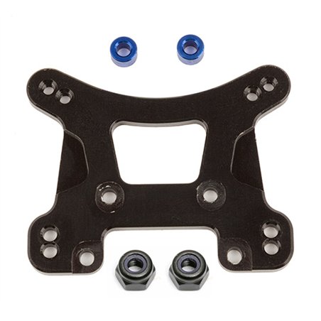 FT 1:14 Front Shock Tower black aluminum