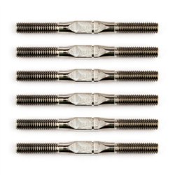 FT 1:14 Titanium Turnbuckle Set silver 35 mm/1.37 in