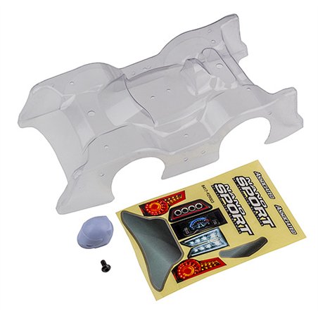 Nanosport Clear Body with decals