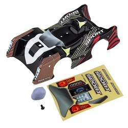 Nanosport Red and Black Body with decals