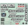 RC28R Decal Sheet