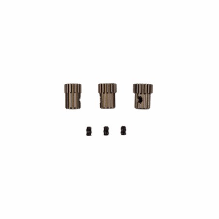 RC28R Ft Aluminum 1:28 Scale Pinion Gear Set12-14 Tooth - 64p