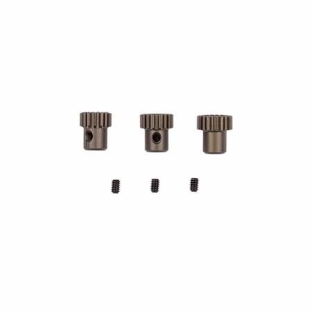 RC28R Ft Aluminum 1:28 Scale Pinion Gear Set15-17 Tooth - 64p