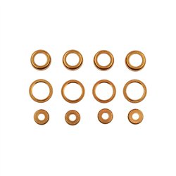 Reflex 14 Classic 10mm Aluminum Shock Caps And CollarsGold