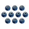 FT Locknuts M3 flanged blue aluminum
