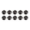 M5 Locknuts flanged black