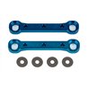 SR7 Arm Mounts A & Bblue aluminum