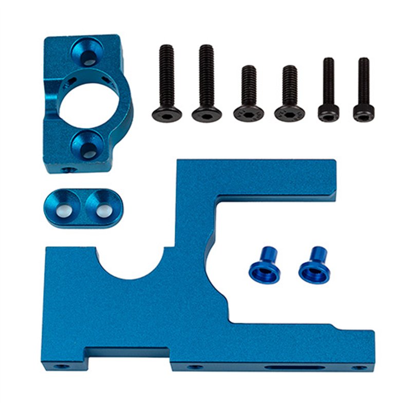 SR7 Motor Mount blue aluminum