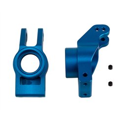 SR7 FT Rear Hubs blue aluminum