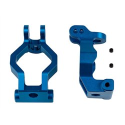 SR7 FT Caster Blocks blue aluminum