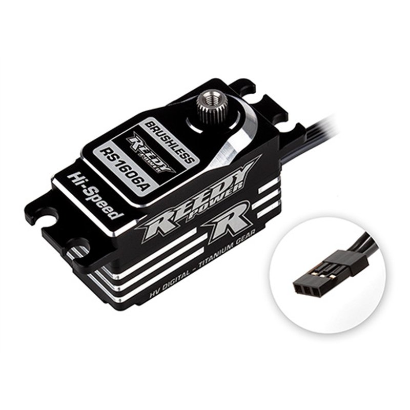 Reedy RS1606A Low-Profile Titanium Gear Brushless Hi-Speed HV Servo