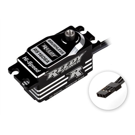 Reedy RS1606A Low-Profile Titanium Gear Brushless Hi-Speed HV Servo