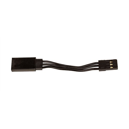 50mm Servo Wire Extension, black (1.97 in)