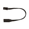 125mm Servo Wire Extension black (4.92 in)