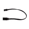 175mm Servo Wire Extension, black (6.89 in)