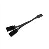 95mm Y-Connector Black
