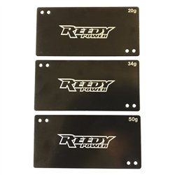 Shorty Battery Weight Set, 20g, 34g, 50g