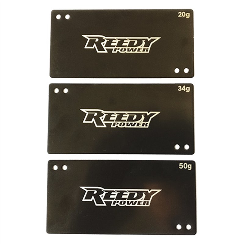 Shorty Battery Weight Set, 20g, 34g, 50g