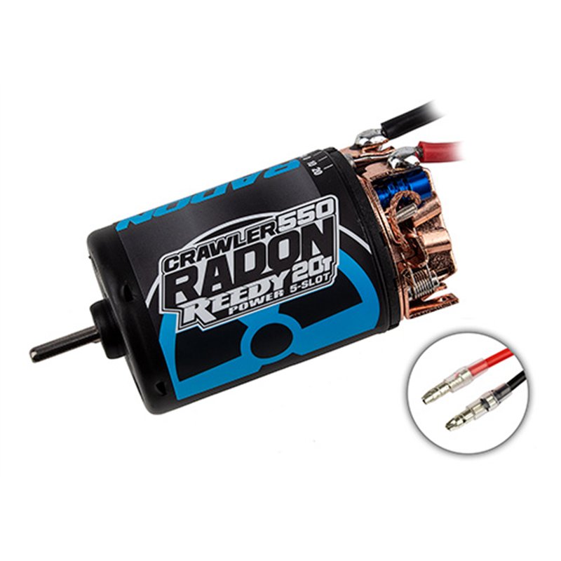 Reedy Radon 2 Crawler 550 20T 5-Slot 1100V Brushed Motor